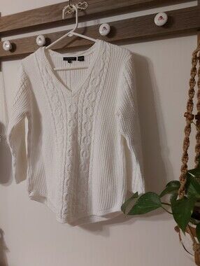 V-neck sweater